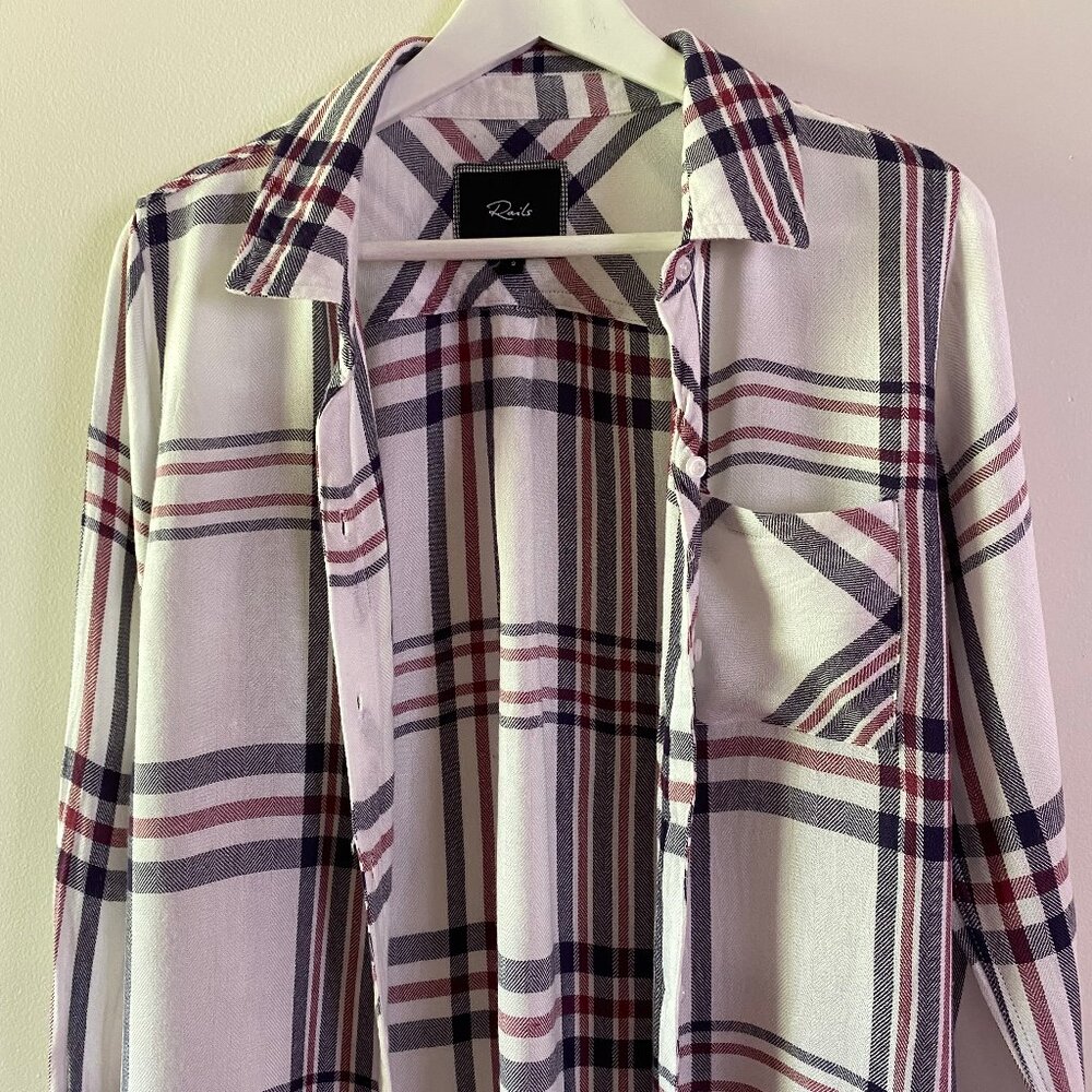 Rails Button Down Shirt, Size S, Nwot. - image 4